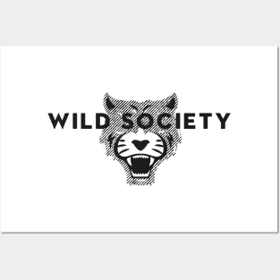 Wild Society Tiger II Posters and Art